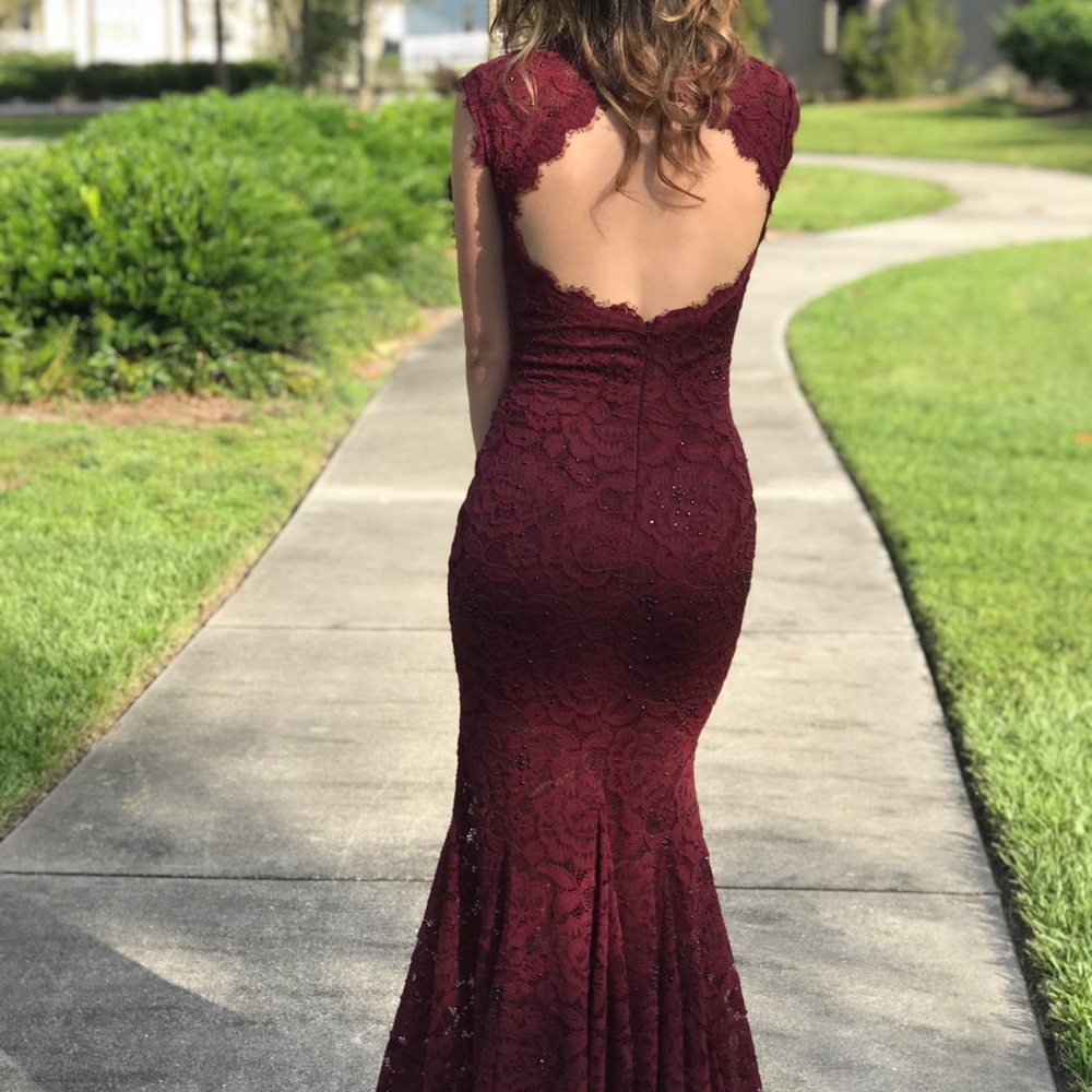 Long fancy prom dress size xs